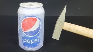 Science Experiment LIQUID NITROGEN vs PEPSI [upl. by Yebloc398]