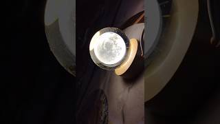 Glass Ball Night LED Lamp with Woodern Base unbox  LED night ball night light  crystal ball [upl. by Ahseinat515]