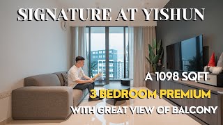 Sold Singapore Condo  Signature At Yishun High Floor 3Bedroom Executive Condominium Home Tour [upl. by Irahcaz82]