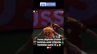 Arap sunucudan Yunus AKGÜN golü Galatasaray  Tottenham [upl. by Nwahsad]