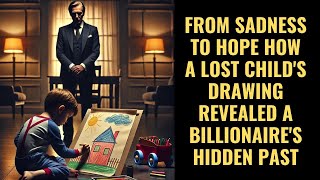 From Sadness to Hope How a Lost Childs Drawing Revealed a Billionaires Hidden Past [upl. by Vas]