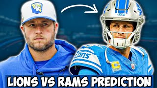 Lions Vs Rams Prediction amp Preview [upl. by Eilyak]