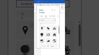 Icons in MS Word pc laptop computer viral reels shorts [upl. by Madid]