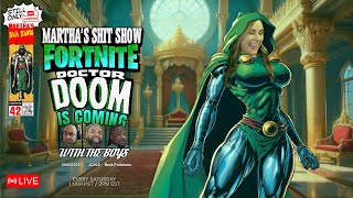 🔴LIVE  Martha plays Fortnite with the Boys  Doctor Doom is coming [upl. by Ellebyam]