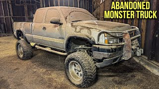 Abandoned MONSTER Truck Chevy 2500HD  First Wash in 12 Years  Car Detailing Restoration [upl. by Ulphiah]