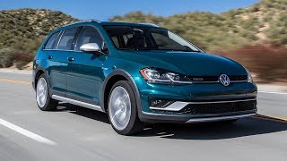 AWESOME 2018 VOLKSWAGEN GOLF ALLTRACK REVIEW [upl. by Aronoff]