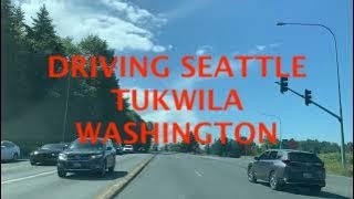 SEATTLE TUKWILA DRIVING 2024 [upl. by Sansbury779]