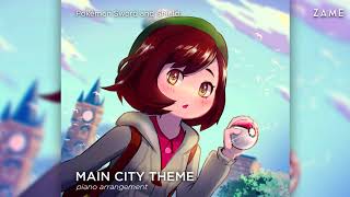 MOTOSTOKE CITY Piano Arrangement ► Pokémon Sword and Shield [upl. by Etheline896]