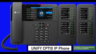 UNIFY CP710 IP Phone ippbx unifiedcommunications unify [upl. by Joyce]