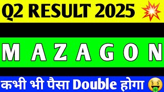 mazagon dock q2 result 2025 mazagon dock q2 result mazagon dock share latest news [upl. by Caesaria]