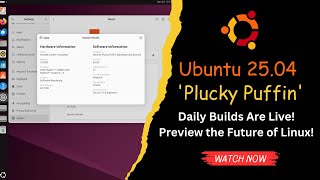 Ubuntu 2504 Plucky Puffin Daily Builds Are Live Preview the Future of Linux [upl. by Salamone944]