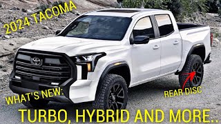 2024 TOYOTA TACOMA  WHATS NEW [upl. by Akimal227]