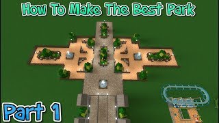 How To Make The Best Theme Park  Theme Park Tycoon 2  Part 1 [upl. by Melcher]