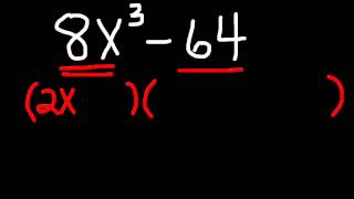 Factoring Binomials  Cubes 2 [upl. by Kaila]