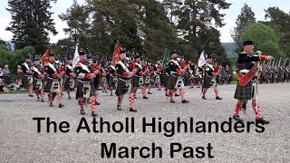 The Atholl Highlanders  March Past [upl. by Nipha]