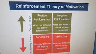 Reinforcement theory of Motivation [upl. by Piero]