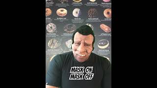 Mask on Mask Off entertainment funny laugh humor lmao funnyvideo comedyvideo [upl. by Florin148]