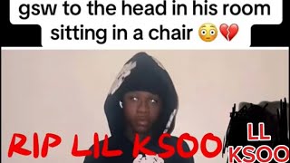 15 year old Chicago Rapper LIL KSOO Found DEAD Shot In The HEAD AT HOME IN HIS BEDROOM 🙏🏾😱 [upl. by Eecyak]