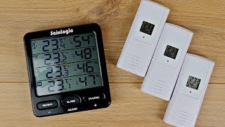 Funk Thermometer amp Hygrometer  Sainlogic Wetterstation  Test amp Fazit [upl. by Spoor]