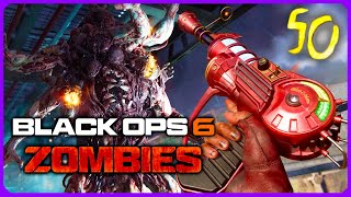 FAIL😢 DESAFÍO RONDA 50 y EASTER EGG de TERMINUS para DARK OPS en BLACK OPS 6 ZOMBIES [upl. by Hulton]