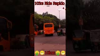 RAPIDO 10KM KE 103RS KYA BAAT HAI 🤑  rapidorider rapidobiketaxi rapido [upl. by Ahsaten286]