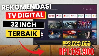 10 REKOMENDASI TV DIGITAL 32 INCH TERBAIK 2023 MERK TV DIGITAL 32 INCH HARGA TERMURAH MULAI 1 JUTAAN [upl. by Lingwood]