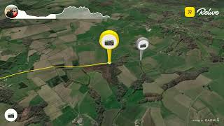 Voie Vezelay Day 41 Beyries to Orthez Route Video [upl. by Zeitler]