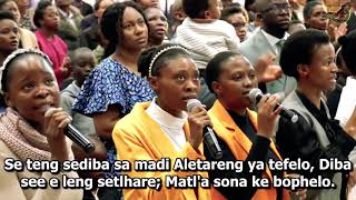 Seteng Sediba sa MadiCongregation Singing [upl. by Eillam]