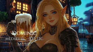 Medieval Music Relaxing Medieval Atmosphere Peaceful Celtic Music Relaxing Game Music Rain [upl. by Htieh580]