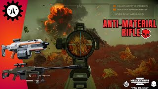 HELLDIVERS 2AntiMaterial Rifle amp Dominator LoadoutSuper Helldive Difficulty [upl. by Elinet691]