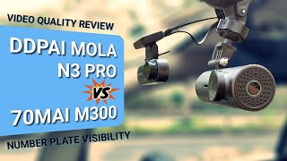 DDPAI MOLA N3 PRO vs 70MAI M300  Which is the BEST Dash Camera Video Quality REVIEW  TravelTECH [upl. by Ytok742]