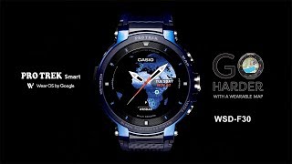 PRO TREK Smart WSDF30 Promotion Movie  CASIO [upl. by Dryden]