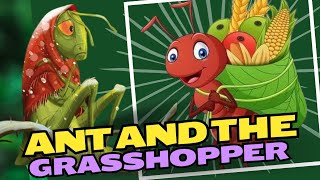 The Ant amp The Grasshopper  Bedtime Stories  English Cartoon For Kids  Click for kids [upl. by Ylicis]