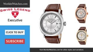 Swiss Legend Executive Genuine Leather Strap SL10050 [upl. by Shaia]