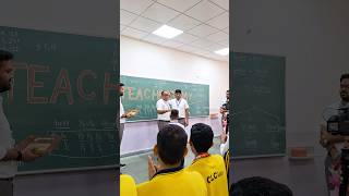 Students ko Happy Teachers day sikarstudent shorts [upl. by Akimas]