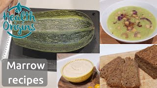 How to cook marrow  3 recipes [upl. by Yemirej]