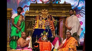 Sri Shiva Parvathi Kalyanam at NRIVA Convention in St Louis [upl. by Ecnaralc]