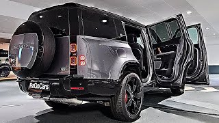 2023 Land Rover DEFENDER 130 D300 X Black Pack  Long 8Seater SUV  Interior Exterior Sound [upl. by Dnomar872]