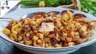 Easy Chanterelle Mushrooms Recipe [upl. by Alenairam]