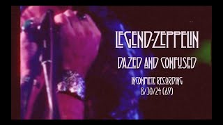 Legend ZeppelinDazed and Confused Incomplete Recording 83024 [upl. by Kidd]