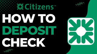 How to Deposit a Check on Citizens Bank [upl. by Lewanna]