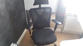 Massive Upgrade to My Previous Chair Really Comfortable  Ticova Ergonomic Office Chair Review [upl. by Nwahsit]