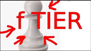 Chess Tier List [upl. by Allerbag320]