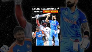 Cricket के All Formats में INDIA के Lowest Scores 😱 [upl. by Sucramat]