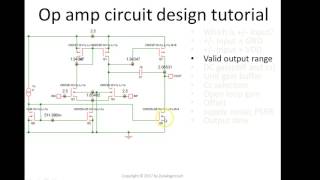 opamp circuit design tutorial [upl. by Aileahcim]