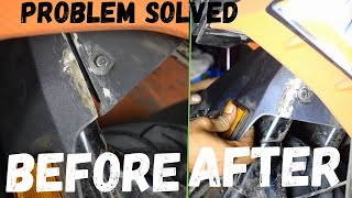 How to Honda Dio mudgurd repair  any bike and scooty body repair  Honda Dio  NF Never Fail [upl. by Hannavas]