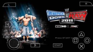 WWE 2k17 PSP released save data [upl. by Nahgem519]