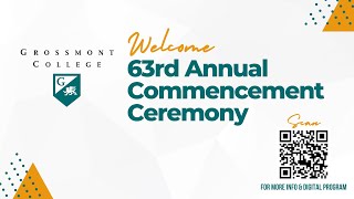 Grossmont College Commencement 2024 Livestream [upl. by Constance]