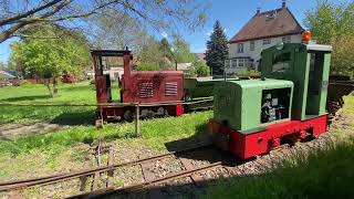 Feldbahn im Modell GärtnereiFeldbahn Plaußig [upl. by Mundy]