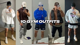 10 outfits for the gym  Workout fit ideas for guys pt 2 [upl. by Eneja956]